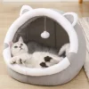 Cute Cat Bed Pet House Kitten Lounger Cushion