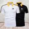 Summer short sleeved shirt men's business casual shirt men's polo shirt